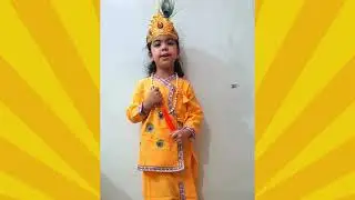 Show & Tell Lord Shri Krishna | lines about Lord Shri Krishna in English | Easy lines about Krishna