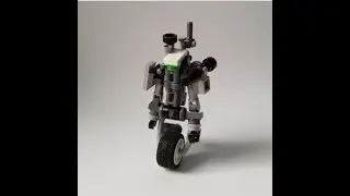 Instruction for a mini robot on one wheel
