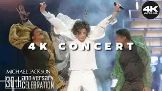 Michael Jackson - 30ᵗʰ Anniversary 2001 | Concert 4K (Studio Version⁴ᴷ)