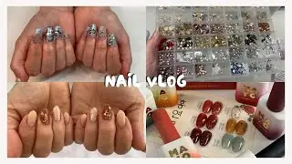 Nail Vlog | Korean Nail Supply Unboxing ~ MAYO Hong Yeon Collection & more