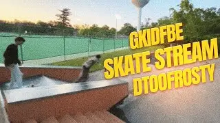 GkidFBE & DTooFrosty Get Back Into Skateboarding! (FULL IRL STREAM)