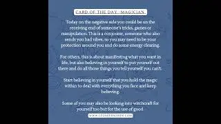 Card Of The Day - Believe In Magic #tarot #fortunetelling #magic #magician #short #shorts