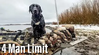 Лимит на охоту на водоплавающих птиц в Миссисипи (4 человека) || Охота на водоплавающих птиц в Ай...