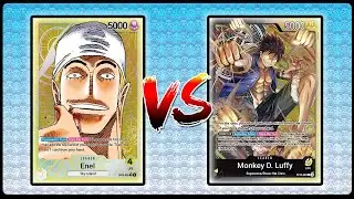 One Piece Card Game Store Locals Round 1 OP07 Enel vs Black Yellow Luffy