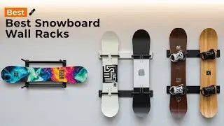 TOP 5 Best Snowboard Wall Racks 2026 | Snowboard rack review