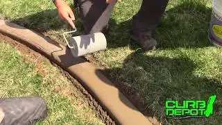 How to Properly Hold a Roller for Landscape Curbing | The Curb Depot