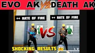 EVO AK VS DEATH EYE AK || THINGS YOU DON'T KNOW ABOUT FREE FIRE🤯 #13