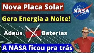 Nova Placa Solar que Gera Energia &agrave; NOITE - Acabou Bateria no Off Grid