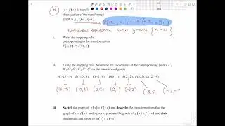 Chapter 1: Lesson 3 Reflection about the y-axis