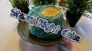 STARRY NIGHT CAKE | Casstheblobfish