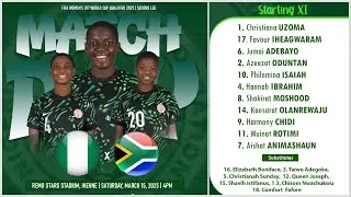 Nigeria U17 vs South Africa U17 | FIFA U17 Women's World Cup Qualifiers