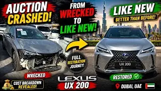 Transforming the Lexus UX 2022 Salvage Car Repair