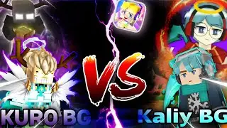 KURO VS @kaliylmao, Kaliy BG gạ solo v&agrave; c&aacute;i kết... Kẻ hủy diệt Kaliy || Bedwars Blockman Go🇻🇳