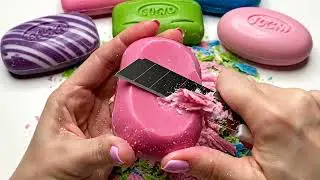ASMR Soap Cutting | Cutting Soap Cubes | Relaxing ASMR Video | No Talking