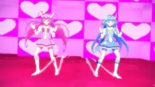 (MMD) Cure happy cure beauty - Freely Tomorrow