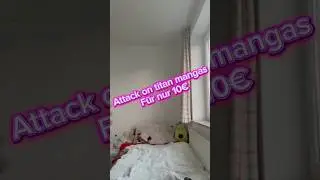 ATTACK ON TITAN MANGAS F&Uuml;R 10&euro;#anime #attackontitan #manga #cheap #japan#viralshort #viralvideo #fyp