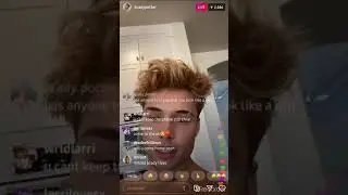 Brady Potter (Larray's boyfriend) on live