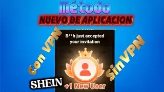 Gratis //C&oacute;mo crear USUARIOS  NUEVOS de SHEIN con VPN y sin VPN / M&eacute;todo actualizado