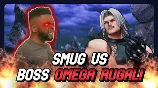 THIS IS THE SOFTEST BOSS OF ALL TIME! SMUG VS BOSS OMEGA RUGAL! KOF15