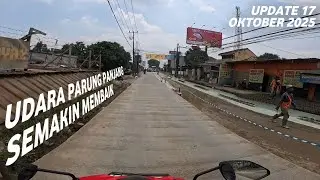 KONDISI TERBARU PERBAIKAN JALAN RAYA PARUNG PANJANG SAMPAI JAGABAYA UPDATE 17 OKTOBER 2025