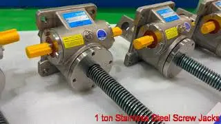 Stainless steel screw jack mechanism - 1 t - JSS-1T - acier inoxydable - inox - Edelstahlausf&uuml;hrung
