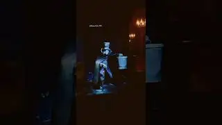 The Hatbox Ghost in The Haunted Mansion #disney #hauntedmansion #hatboxghost