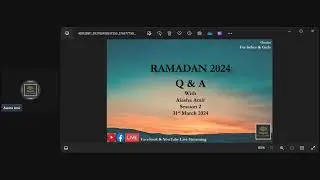Ramadan 2024 Q&A with Aiasha Amir