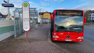 Mit dem Bus🚌 Linie 25 durch Freiburg❤️Herbst🍁Schwarzwald🌲