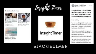 The Mindful Entrepreneur - Insight Timer Teacher Jackie Ulmer