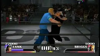 Def Jam Vendetta: Tank vs Briggs @ Def Jam Vendetta (Mod)(Hard)