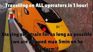 Travelling on ALL four operators + bonus challenge!