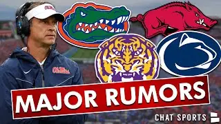 MAJOR College Football Rumors On Lane Kiffin, LSU, Florida, Penn State & Arkansas