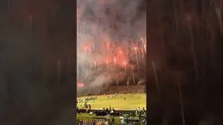 Fireworks at Gaddafi Stadium Lahore - PSL Trophy Winners Lahore Qalandars #psl #shorts #cricket