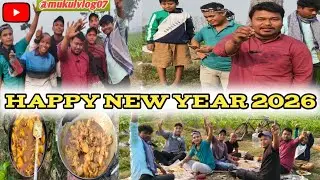 Happy New year 2026 all friends 🚜🙏@mukulvlog07