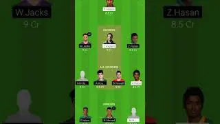 CCH vs SYL GL TEAM || CCH vs SYL Dream 11 Prediction || CCH vs SYL Grand League Winning Team