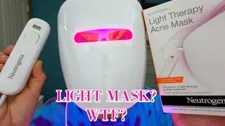NEUTROGENA LIGHT THERAPY ACNE MASK ~ NO MAKEUP MONDAY