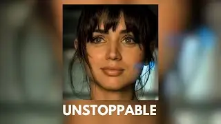unstoppable - sia (sped up)
