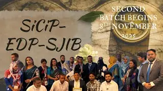 Next Generation Entrepreneurs | SICIP-EDP-SJIB 2nd Batch begins 8th Nov 2025 || 