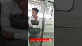 jaipur metro station 🚉// Sachin deswal #jaipur #rajasthan #metro