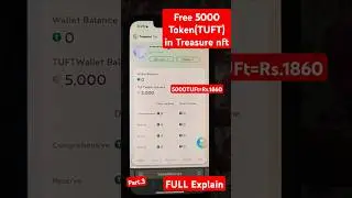 How to Claim 5000 TUFT Token in Treasure Fun , How to convert treasure NFT to treasure Fun explain