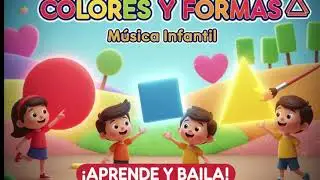 🌈 ¡EL SECRETO DEL ARCOÍRIS! 🎨 Descubre los Colores y las Formas Mágicas | CANCIONES INFANTILES