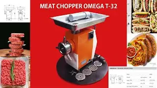 USED MEAT CHOPPER OMEGA TA-32