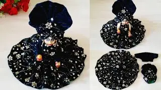 Velvet dress for laddu gopal/Winter dress for Kanha ji (5,6)