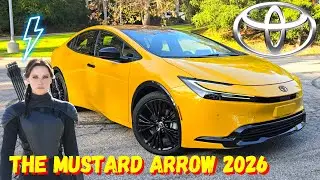 Toyota Prius PHEV Nightshade Hybrid 2026 года &mdash; обзор Mustard Arrow Car