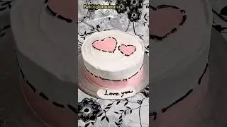 Simple Cartoon Cake Design #Comic cake design #cake #shortsfeed #cakedecorating #ytshorts