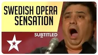 Swedish opera sensation reduces judges & audience to tears #HD