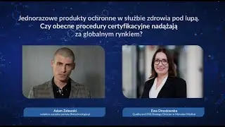 BioOpen Talk #13 – Jednorazowe produkty ochronne w służbie zdrowia pod lupą 🔎 I Ewa Drozdowska