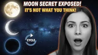 Почему Луна меняет форму? | Простые объяснения фаз Луны | AstroVerse360