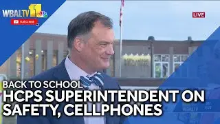 HCPS Superintendent Sean Bulson shares excitement for back to school