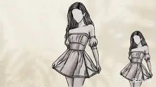 girl drawing | filfel drawings